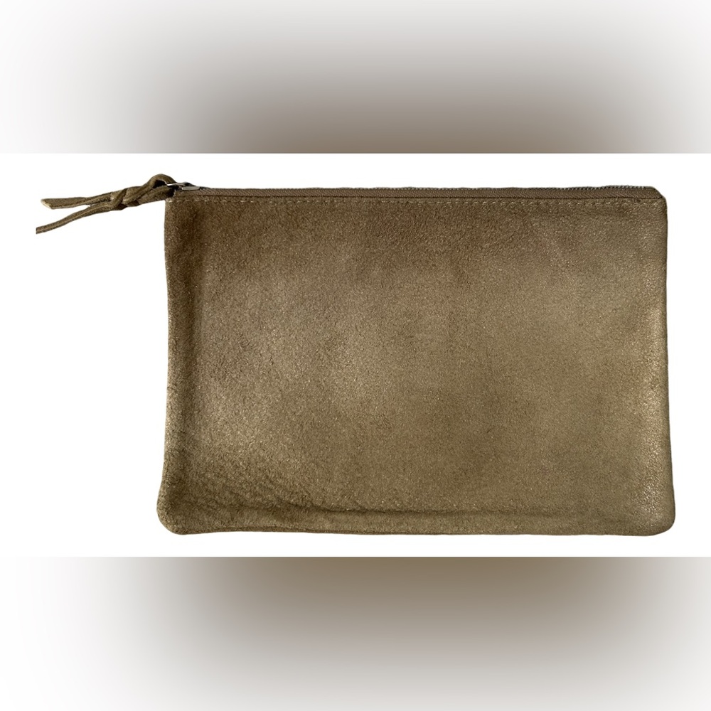 MONSERAT DE LUCCA gold clutch